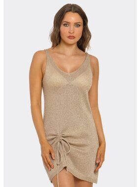 Sandy Shore Mini Swim Cover Up Dress